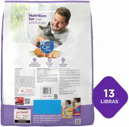 Vista 11 de aAimento seco para gatos Purina Cat Chow Naturals, Suave