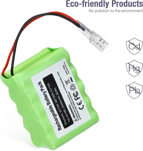Vista 6 de BRJR Reemplazo de batería SV780 de 18 voltios, 2500 mAh, compatible con Shark SV780-N XB780N SV760 Series SV780-N-14