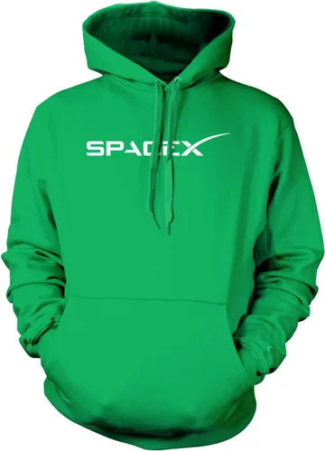 Vista 11 de Tcombo SpaceX - Sudadera unisex con capucha Outer Space Negro