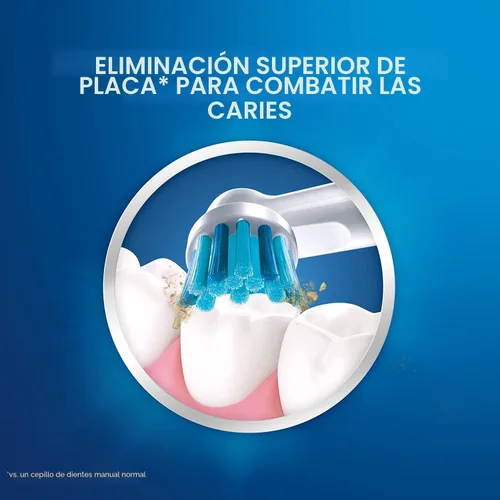 Vista 3 de Oral-B Cabezales de cepillo de repuesto extra suaves para niños, 2 unidades, protección contra cavidades