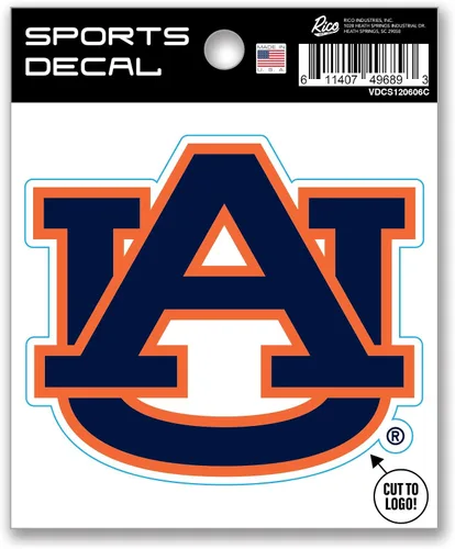 Vista 48 de Rico Industries NCAA - Calcomanía unisex para adultos con logotipo primario 4 x 4