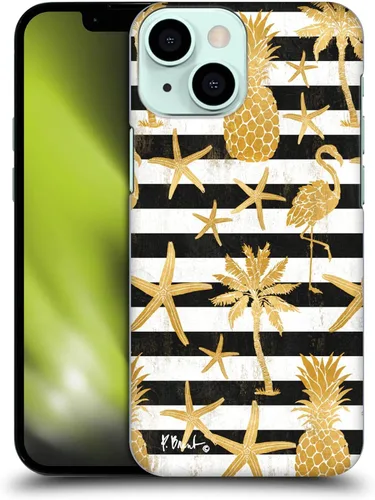 Vista 8 de Head Case Designs Funda rígida con licencia oficial de Paul Brent Agate Mermaid Coastal compatible con Apple iPhone 13 Mini