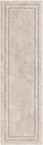 Vista 11 de Superior Cotton Washable Bath Rug, Non Slip Runner, 1 Piece Set, Black Absorbent Combed Cotton Bath Rug Runner or Rug Set, Bathroom Vanity or