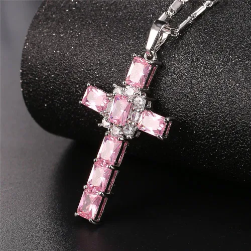 Vista 7 de U7 Catholic Gift Stainless Steel 18K Gold Plated Coin MedalCrucifix CrossVirgin MaryRosary Necklaces for Women Men