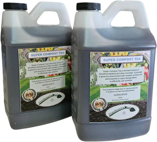 Vista 5 de Super Compost Tea_P (16oz - 1 pinta) Natural y orgánico para fertilizante alimentario vegetal y eficiencia de crecimiento.