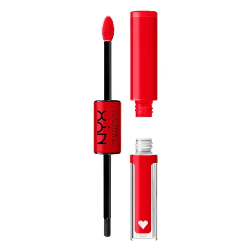 Vista 14 de NYX Professional Makeup Shine Loud, lápiz labial líquido de larga duración con brillo labial transparente, trituradora