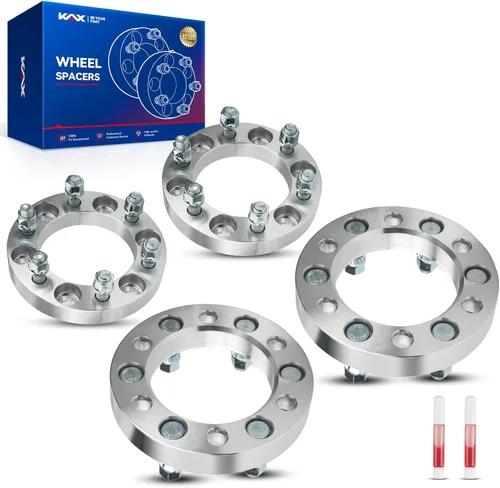 Vista 135 de KAX - Espaciadores de rueda de 0.197 x 4.252 in, espaciador centrado en cubo de 5 lengüetas para Ford Escape Negro
