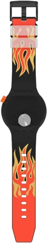 Vista 5 de Swatch OX ROCKS 2021! Reloj unisex (Modelo SO27Z109), Negro -, Casual