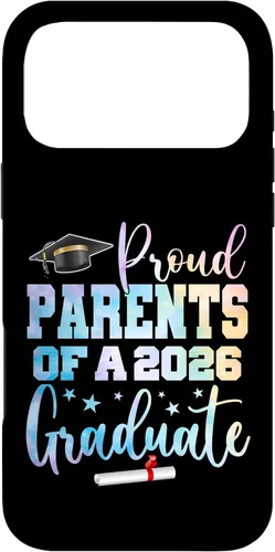 Vista 22 de Proud Parents of A Class of 2026 Graduate Graduation Case for iPhone 16