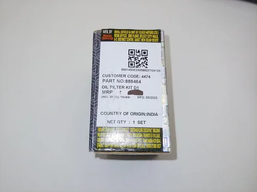 Vista 6 de 5 Royal Enfield OEM Himalayan & Scram 411 Filtros de aceite para motocicleta, sellos, juegos de arandelas aplastadas. JL Missouri Parts & Misc.