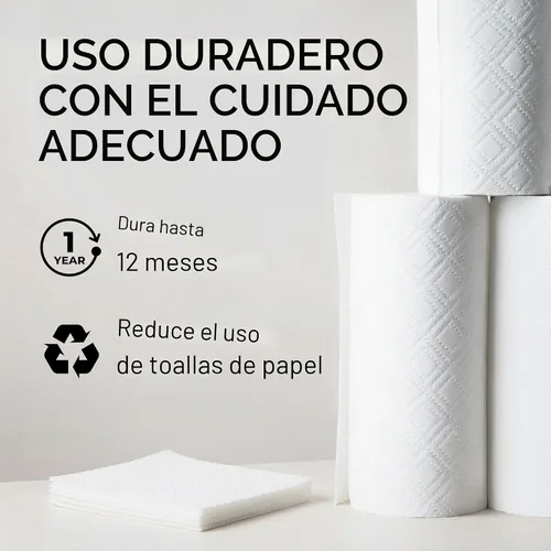 Vista 6 de Paños de esponja de celulosa sueca para platos, paquete de 10 paños de limpieza ecológicos, sin olor, reutilizables, para cocina, absorbente