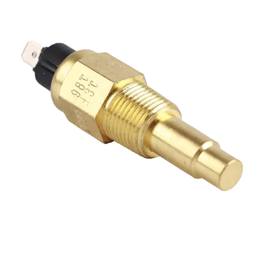 Vista 6 de Sensor de temperatura del agua del motor, sensor de temperatura de enfriamiento del refrigerante de rosca macho de latón NPT de 3/8 pulgadas