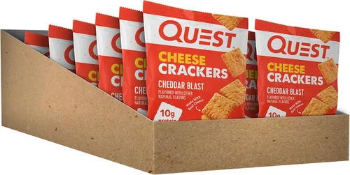 Vista 5 de Quest Nutrition Paquete de chips de proteína y galletas de queso (12 unidades)