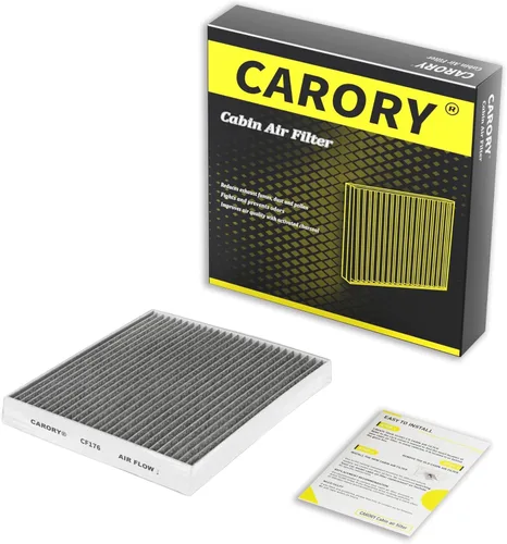 Vista 50 de Filtro de aire de cabina con carbón activado para Toyota Camry (2002-2006), Sienna (2004-2010), Avalon (2000-2004), Lexus RX350 (2007-2009), ES330