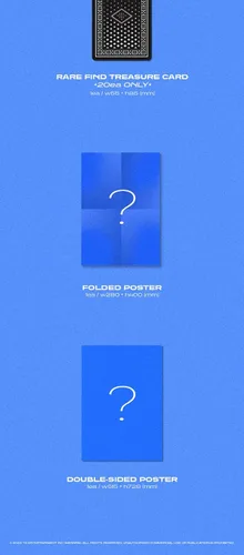 Vista 4 de TESORO El segundo paso: Capítulo Uno 1er Mini álbum PhotoBook Versión Contenido+Póster+Seguimiento Kpop Sealed (A)