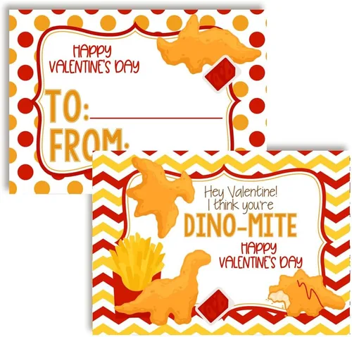 Vista 12 de AmandaCreation - Tarjetas para el día de San Valentín con chispas de chocolate con chispas de chocolate para regalar a amigos y compañeros de clase
