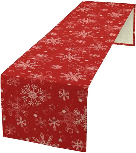 Vista 21 de Camino de mesa con estampado de vaca, camino de mesa estilo occidental con estampado de cuero de vaca en blanco y negro, decoración de mesa