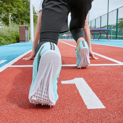 Vista 4 de Medasain Zapatos de atletismo para hombres, mujeres, niños y niñas, jóvenes, zapatos deportivos profesionales, transpirables, ligeros, para correr