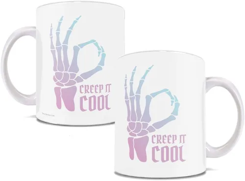 Vista 442 de Trend Setters Friends the Television Show – 25 años – Mercancía oficial – Taza de café o té de cerámica blanca de 11 onzas – perfecta para regalar