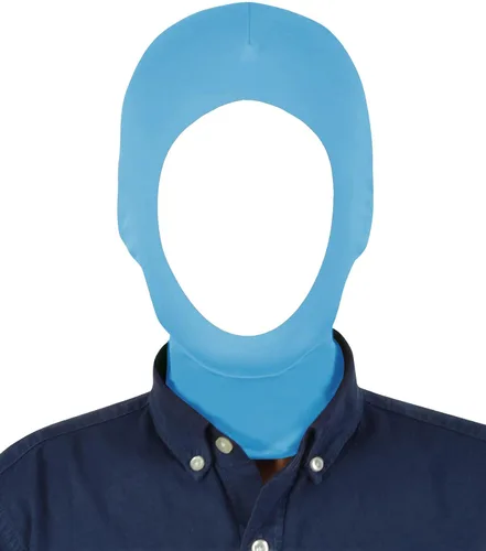 Vista 21 de Aniler Máscara unisex de elastano de cara abierta para Halloween, máscara elástica para disfraz de cosplay con capucha