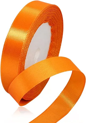 Vista 111 de Cinta de Satén Beige de Color Sólido, 1-1/2 Pulgadas x 25 Yardas, Cinta de Satén de Tela para Envolver Regalos, Manualidades, Hacer Lazos