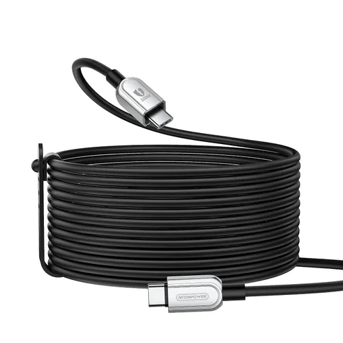 Vista 10 de NTONPOWER Cable USB C, paquete de 2 unidades de 100 W tipo C a tipo C, cable de silicona tipo C a C de carga rápida para MacBook Pro/Air, cable
