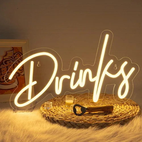 Vista 19 de Looklight Letrero de neón para barbería, señal de poste de barbero con LED, luces de neón para decoración de pared, señal de neón para estación