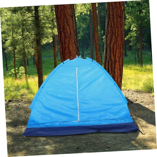 Vista 5 de Luxshiny Two-Person Camping Tent for Backpacking and Hiking Single Layer Lightweight Shelter with Quick Setup Spacious Design for Outdoor Adventures