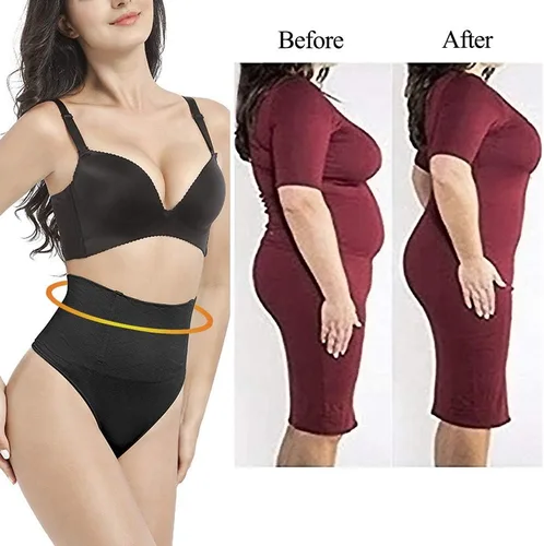 Vista 2 de Jenbou Tanga moldeadora con control de abdomen, moldeador de cuerpo para mujer, levantador de glúteos, entrenador de cintura sin costuras