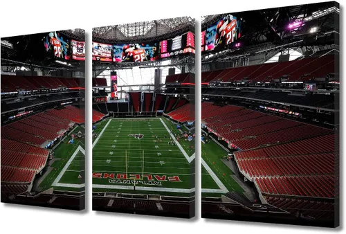 Vista 36 de Lincoln - Lienzo decorativo para pared, diseño de campo financiero de Filadelfia, paisaje de estadio de fútbol de Filadelfia, decoración de pared