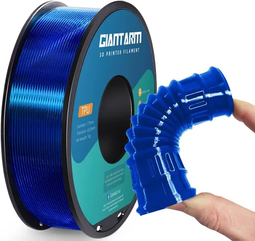 Vista 21 de GIANTARM Filamento PETG, precisión dimensional de 1.75 mm +/-0.02mm, carrete de 1 kg (2.2 libras), embalaje al vacío, para impresoras 3D, verde