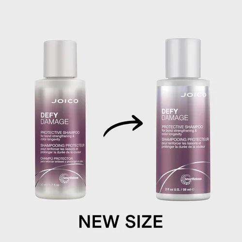 Vista 6 de Joico Defy Damage Protective Shampoo For Color-Treated Hair Strengthen Bonds & Preserve Hair Color With Moringa Seed Oil & Arginine