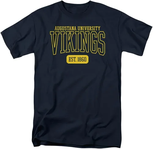 Vista 179 de LOGOVISION Colección de camisetas de algodón de manga corta unisex para hombres y mujeres Universidad de Adelphi