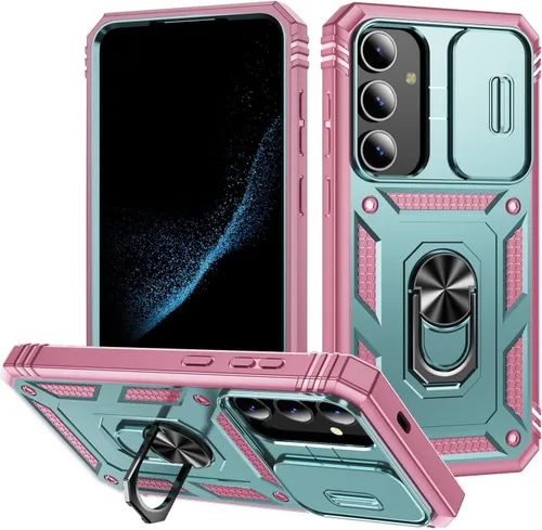 Vista 10 de Funda para Galaxy Note 20 Ultra, a prueba de golpes, resistente a los impactos con cubierta protectora de lente deslizante para Samsung Galaxy Note