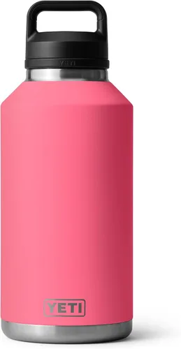 Vista 17 de Yeti Rambler - Termo de 64 onzas, aislado al vacío, de acero inoxidable, con tapa para sorber, color blanco.