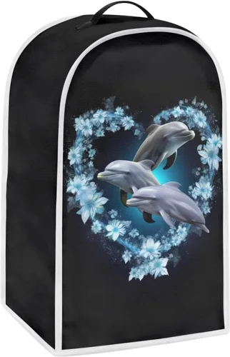 Vista 15 de Upetstory Funda antipolvo para licuadora de vaca, estilo bohemio, azteca, para cafetera, electrodomésticos, resistente a las manchas, lavable