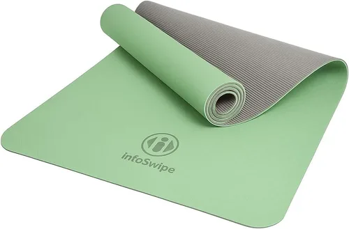 Vista 11 de Tapete de yoga TPE, ecológico, biodegradable de 0.236 pulgadas de grosor, antideslizante, para yoga, pilates, yoga caliente, fitness y ejercicio