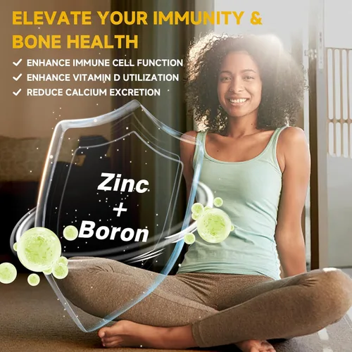 Vista 12 de DRFOSTER Vitamina D3 K2 5000 UI con zinc y boro, 120 cápsulas veganas