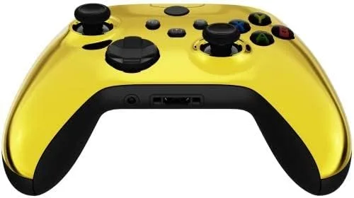 Vista 2 de Mando inalámbrico Bluetooth para Xbox One S Dorado