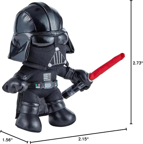 Vista 6 de Personajes de peluche de Star Wars, 7.5 pulgadas, suave, regalo coleccionable para fanáticos del cine y niños a partir de 3 años