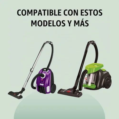 Vista 3 de Cepillo de piso de repuesto para aspiradoras Bissell Zing en bolsas/sin bolsa 2154A, 2156A, 1665, serie Parte # 1613046