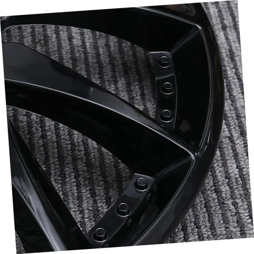 Vista 9 de 1 funda para tapacubos para automóvil, color negro, fácil de limpiar, para autos, SUV y camiones, mejora la apariencia y protege las ruedas