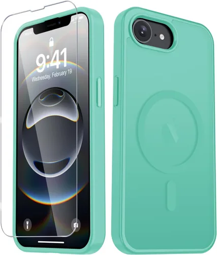 Vista 1563 de Funda para Google Pixel 10 Pro XL, cubierta magnética mate, color negro Fit for MagSafe, Screen Protector included, Shockproof Military Grade