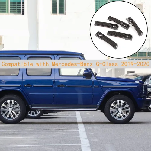 Vista 3 de Car Styling ABS Auto Exterior Puerta Manija Cubierta Trim Accesorios para Mercedes Benz Clase G W463 W464 G65 G55 G63 G500 G550 G350