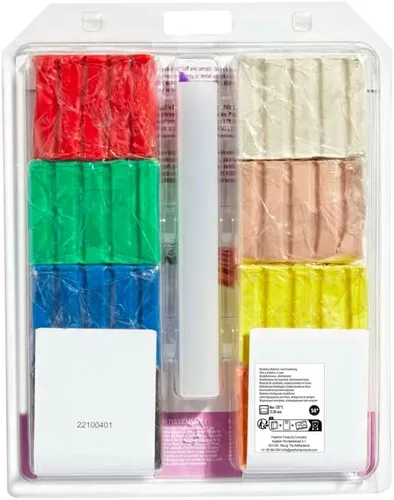 Vista 2 de Sculpey Bake and Flex Clay, multicolor, paquete de 8