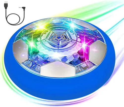 Vista 9 de JRD&BS WINL Juguetes de Pelota de Fútbol Flotante para Niños y Niñas, Pelota de Fútbol Flotante Recargable con Luces LED, Juego de Fútbol de Aire