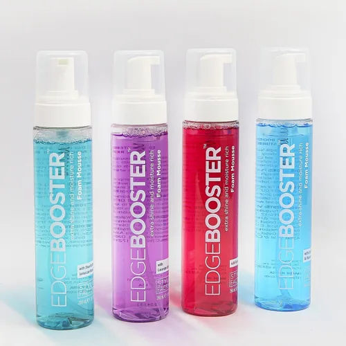 Vista 3 de Style Factor Edge Booster Extra Shine Foam Wrap - Mousse de espuma rica en humedad, 9 onzas (con biotina)