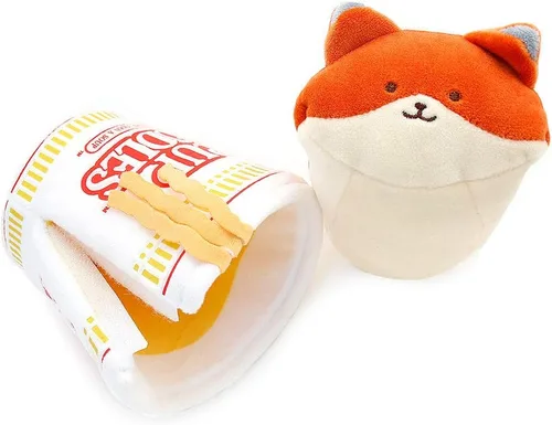 Vista 3 de Anirollz Juguete de peluche – Manta oficial de Nissin Cup Fideos Roll Outfitz Doll Suave, esponjoso, cálido, lindo, cómodo, seguro, almohada