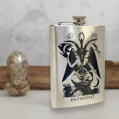 Vista 4 de Frasco Baphomet de 8oz