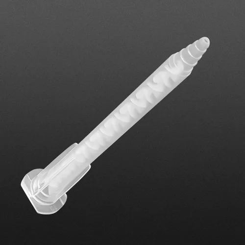 Vista 6 de Tubos epoxi boquilla mezcladora estática punta de mezcla para cartuchos aplicadores adhesivos de 1.7 fl oz (relación 1:1, 50 piezas)